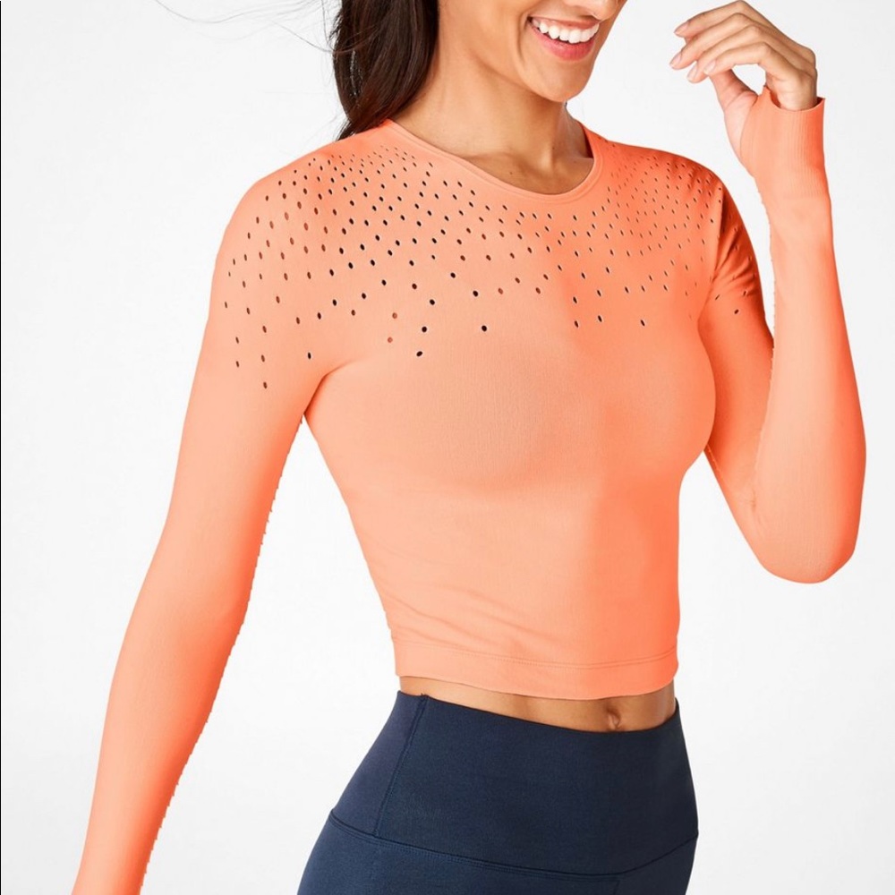 Fabletics sculptknit crop small